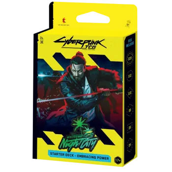 Cyberpunk TCG | Welcome To Night City | Starter Deck - Embracing Power (EN)